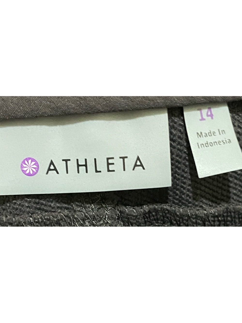 Akira Sleek Charcoal Zip Pocket Active Pants, Size 14 - Picture 6 of 12